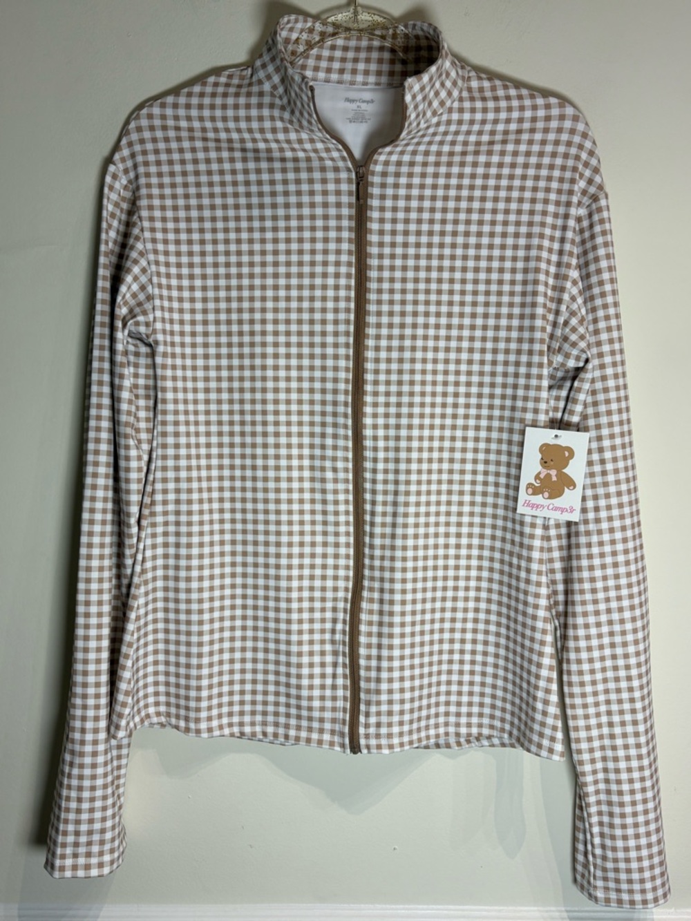 Happy Camp3r NWT Walnut Gingham Harper Active Jacket & Pants XL - Picture 4 of 11